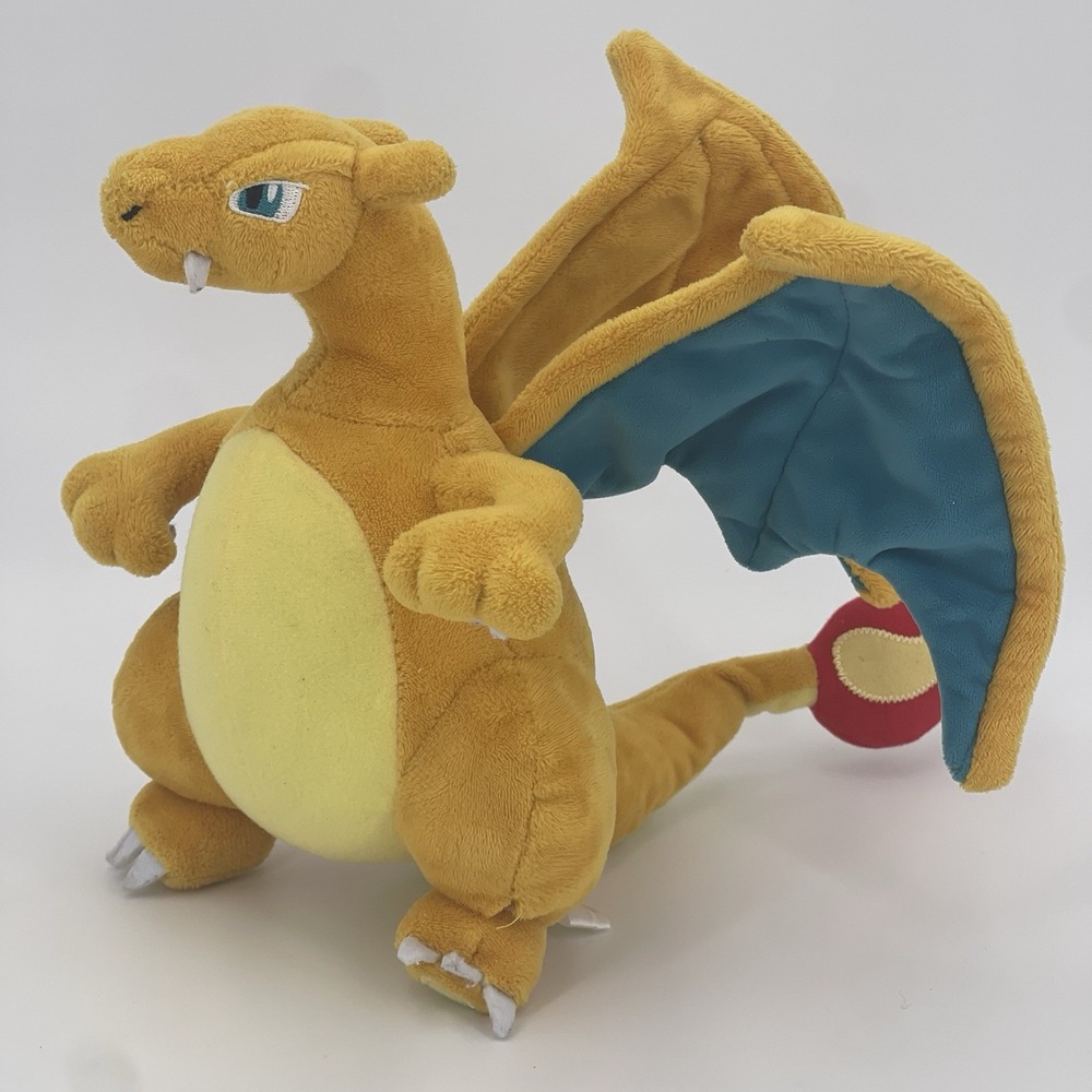 Nintendo Pokemon Charizard Figure Plush Fire Type Japan Exclusive 10" Rare - Picture 1 of 9